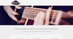 Desktop Screenshot of musiqueetvibrations.fr